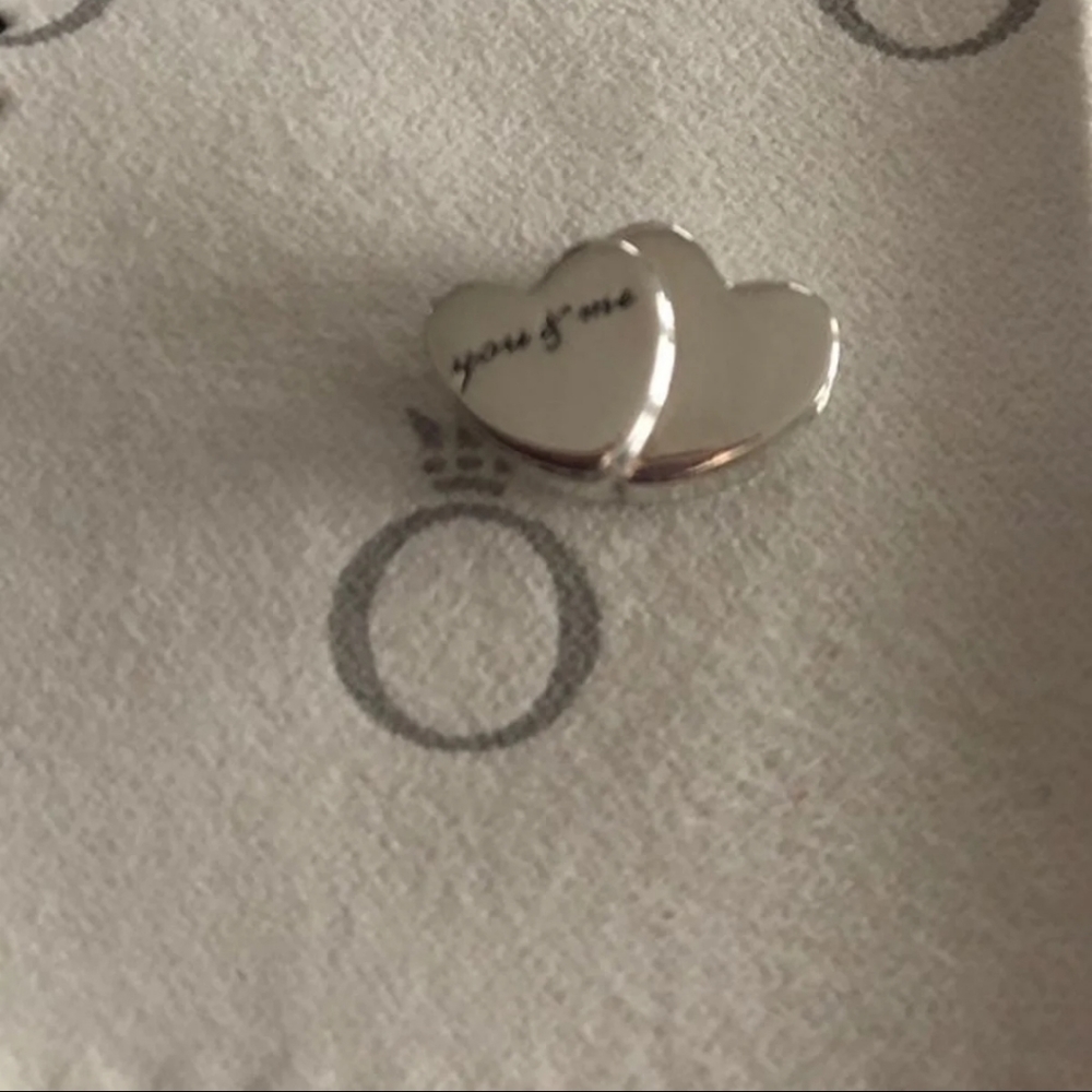 PANDORA Two Hearts Charm